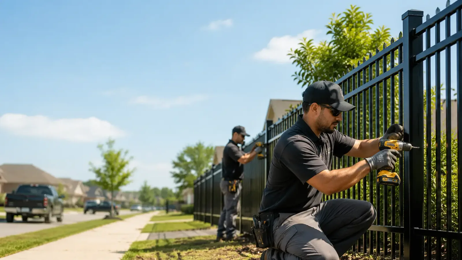 Metal Fence Installation in Castle Rock, CO
